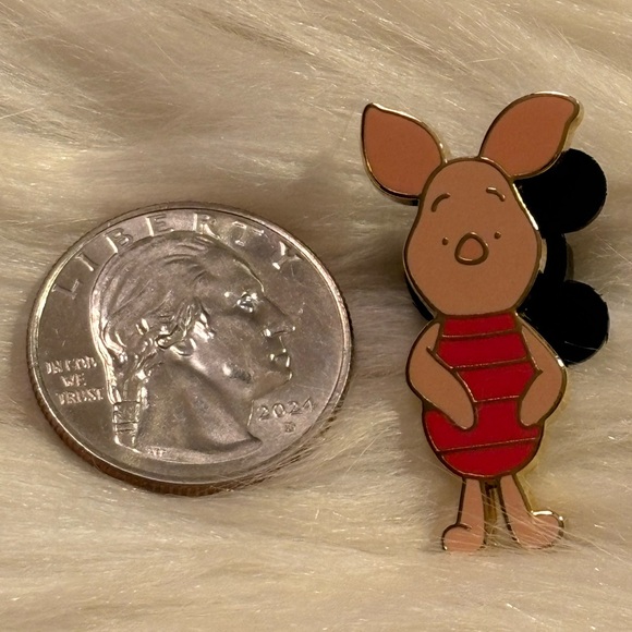 Disney Trading Pins Simple Series Winnie the Pooh Piglet - Picture 2 of 3
